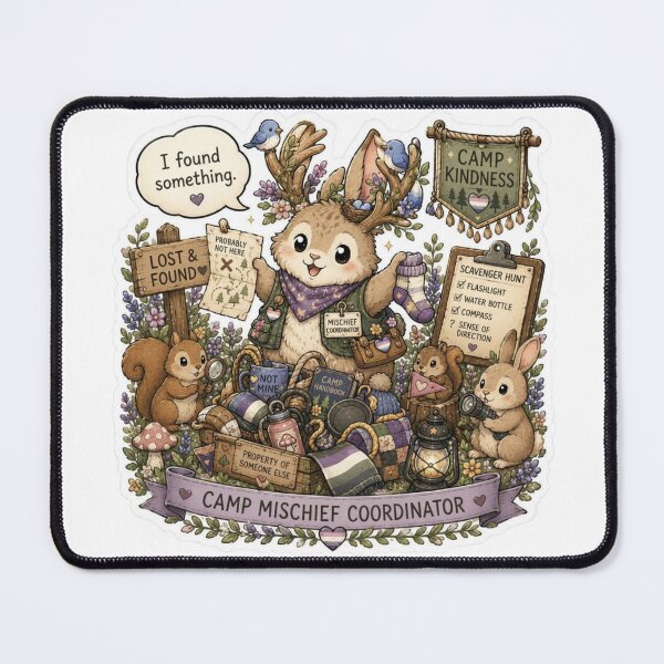 Item preview, Jackalope Camper designed and sold by Candlelit Catastrophes.