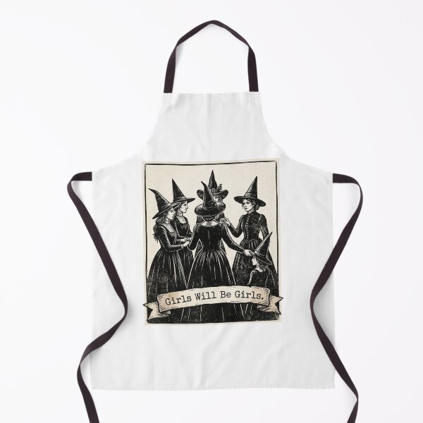 Item preview, Girls Will Be Girls Witch Witchcraft Coven Vintage Gothic Occult designed and sold by rediscoveredapp.