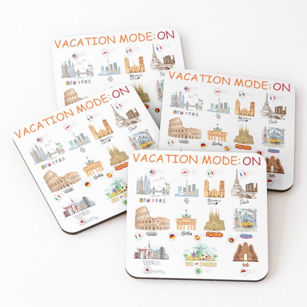 Item preview, Vacation Mode On Travel Time Summertime designed and sold by morganaprintshop.