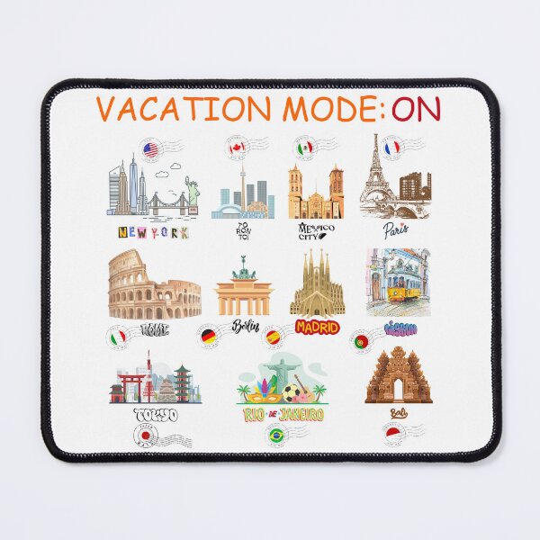 Item preview, Vacation Mode On Travel Time Summertime designed and sold by morganaprintshop.