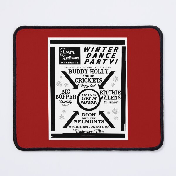 Item preview, Buddy Holly Montevideo designed and sold by Normbot2000.