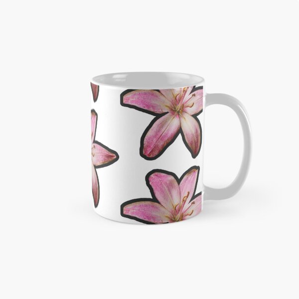Item preview, Pink variegated lily designed and sold by Living Green in a Red State .