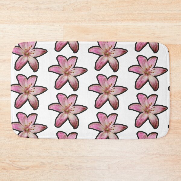 Item preview, Pink variegated lily designed and sold by Living Green in a Red State .