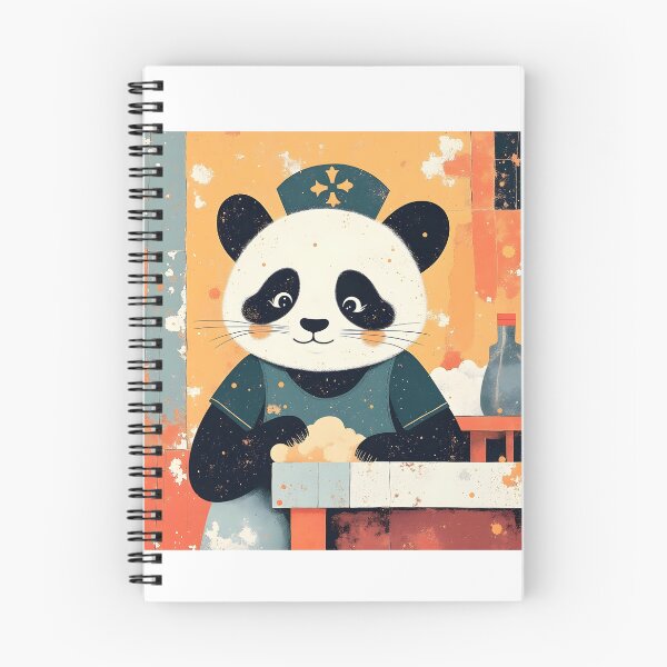Item preview, Panda Baker at Work designed and sold by Shelley Loewnau-Jones Studio.