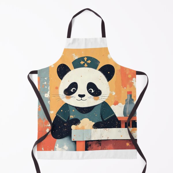 Item preview, Panda Baker at Work designed and sold by Shelley Loewnau-Jones Studio.