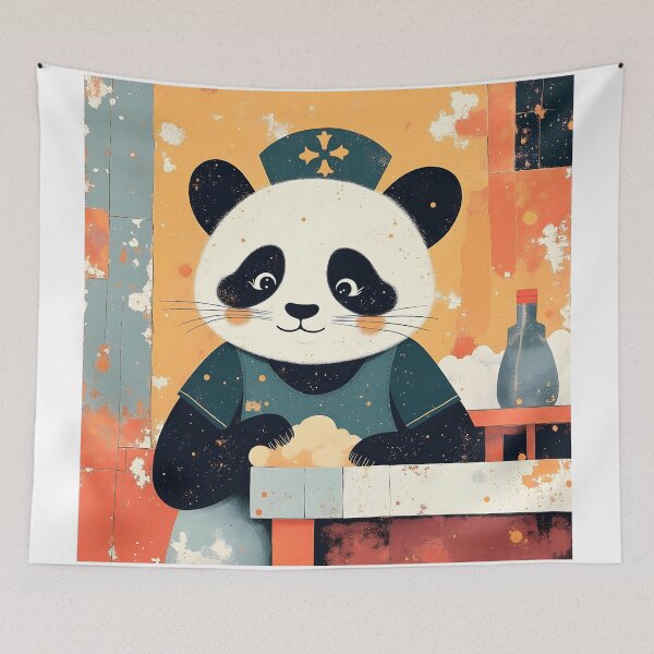 Item preview, Panda Baker at Work designed and sold by Shelley Loewnau-Jones Studio.