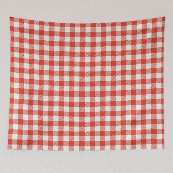 Item preview, Classic Red Gingham Check Pattern | Cottagecore Picnic Plaid designed and sold by Ioanna-Studio.