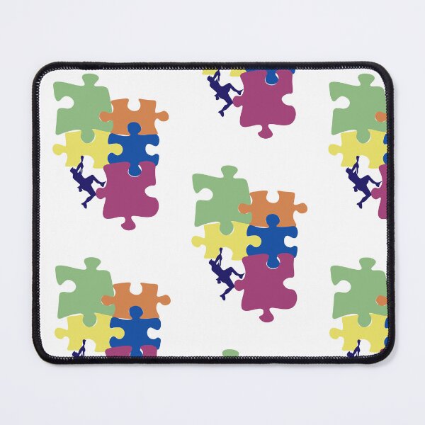 Item preview, Solving The Beta | Puzzle Piece Rock Climbing Graphic designed and sold by Andriana123.