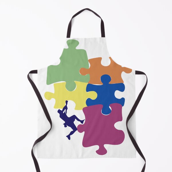 Item preview, Solving The Beta | Puzzle Piece Rock Climbing Graphic designed and sold by Andriana123.