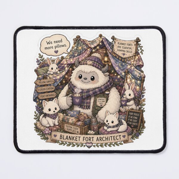 Item preview, Architect Yeti designed and sold by Candlelit Catastrophes.