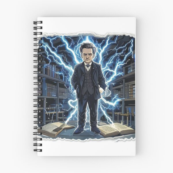 Item preview, Nikola Tesla e os raios designed and sold by juanorcino.