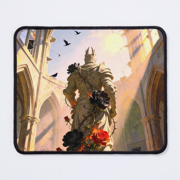 Item preview, Epic Dark Fantasy &amp; Gothic Cathedral Wall Art (3:4) designed and sold by Cyber-ART-Studio.