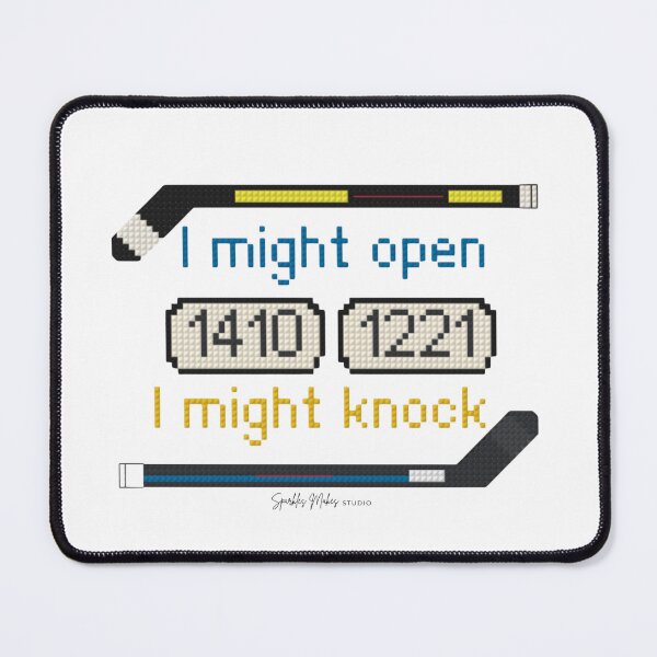 Item preview, I Might Open. I Might Knock. designed and sold by SparklesMakesStudio.