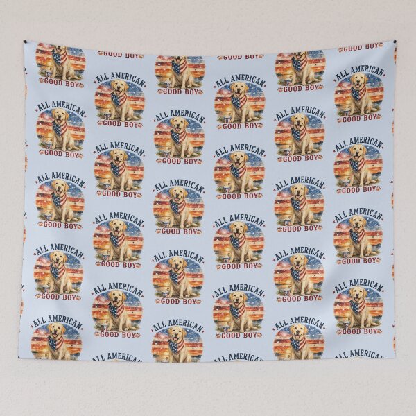 Item preview, Patriotic Labrador Retriever 4th of July Dog designed and sold by tamdevo1.