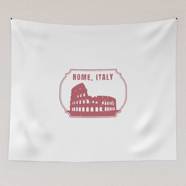 Item preview, Vintage Rome Italy Travel Stamp designed and sold by RickTShop.