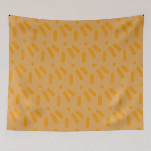 Item preview, HAPPY FLOWERS ORANGE AND PURPLE 3. ABSTRACT designed and sold by isamartindesign.