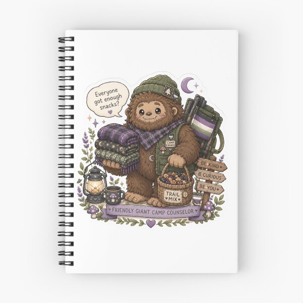 Item preview, Bigfoot the Giant Counselor  designed and sold by Candlelit Catastrophes.