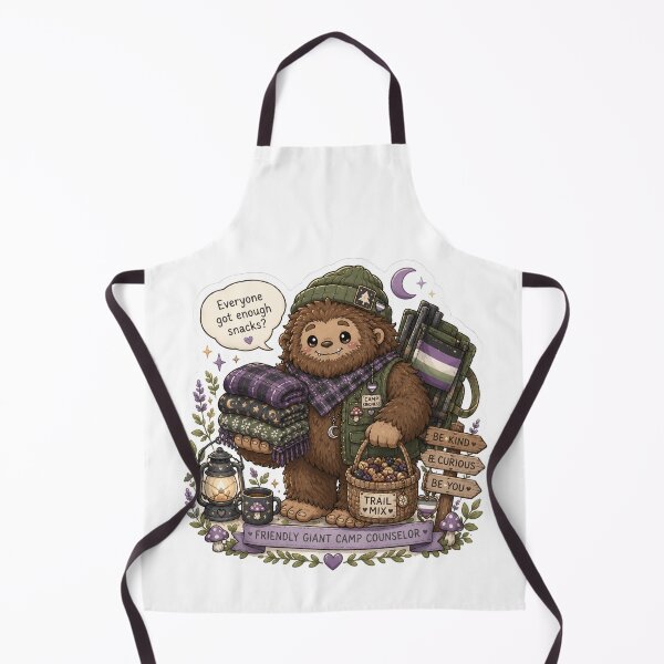 Item preview, Bigfoot the Giant Counselor designed and sold by Candlelit Catastrophes.