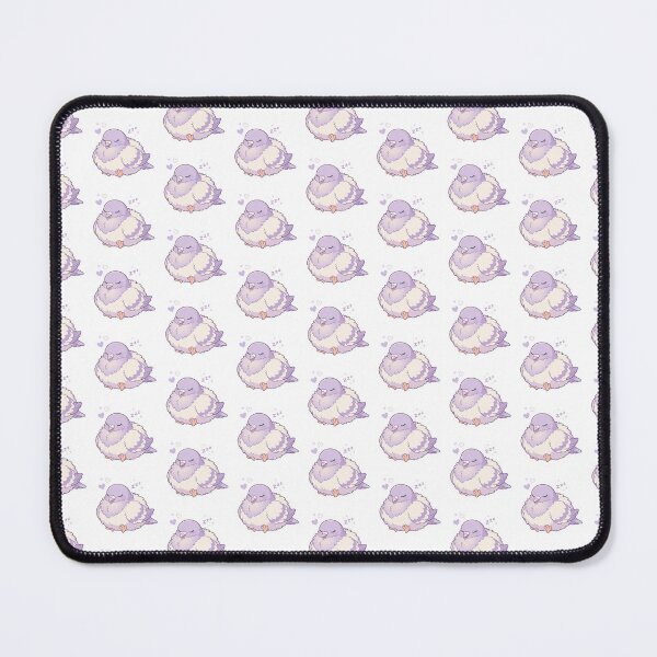 Item preview, Sleepy Kawaii Pigeon | Cozy Fluffy Cute Bird Design designed and sold by HelgaCraftery.