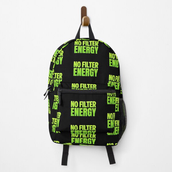 Item preview, No Filter Energy, Green Bold Memes designed and sold by Memes N Lore .