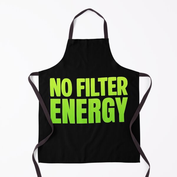 Item preview, No Filter Energy, Green Bold Memes designed and sold by Memes N Lore .