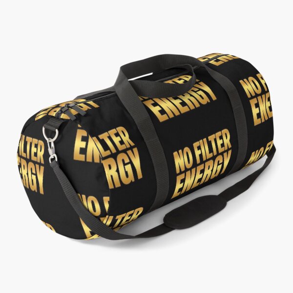 Item preview, No Filter Energy, Golden Bold Memes designed and sold by Memes N Lore .