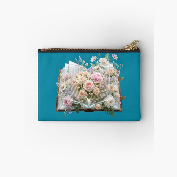 Item preview, Enchanted Storybook with Blooming Pink Roses and Peonies designed and sold by Utopian-Magic.