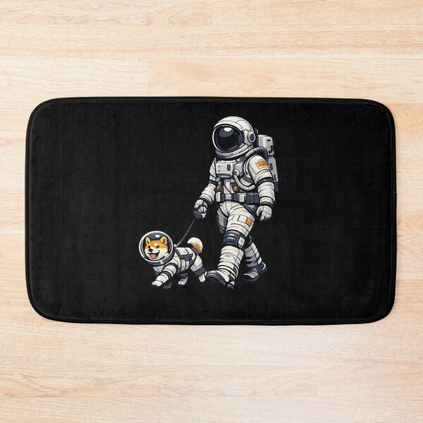 Item preview, Astronaut Walking a Space Dog designed and sold by builtforyou.