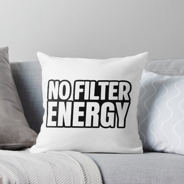 Item preview, No Filter Energy, Outline Bold Memes designed and sold by Memes N Lore .
