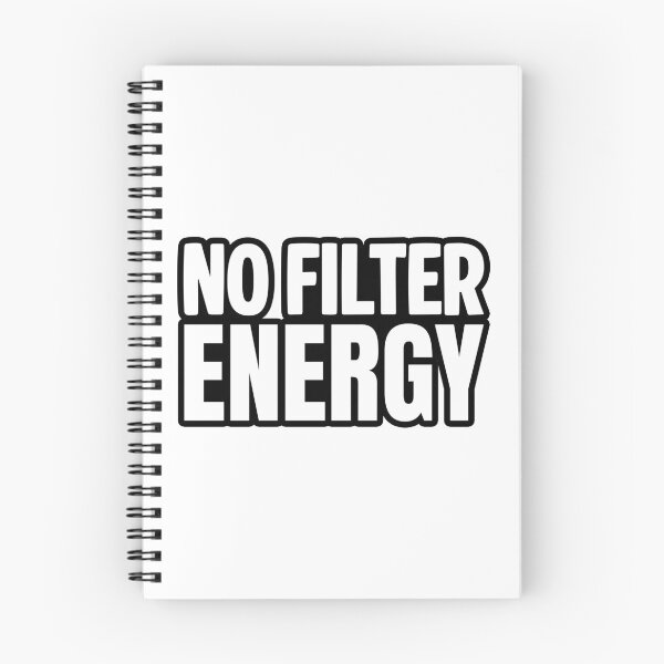 Item preview, No Filter Energy, Outline Bold Memes designed and sold by Memes N Lore .
