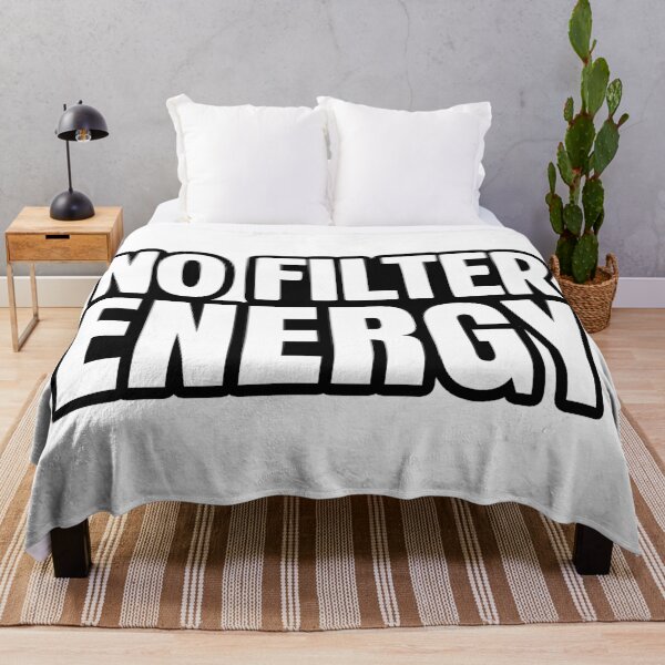 Item preview, No Filter Energy, Outline Bold Memes designed and sold by Memes N Lore .