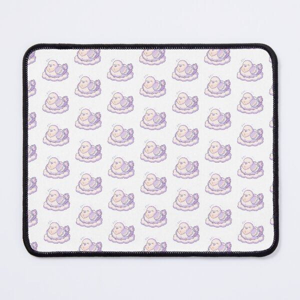 Item preview, Sleepy Kawaii Pigeon on Cloud | Cozy Dreamy Cute Bird Design designed and sold by HelgaCraftery.