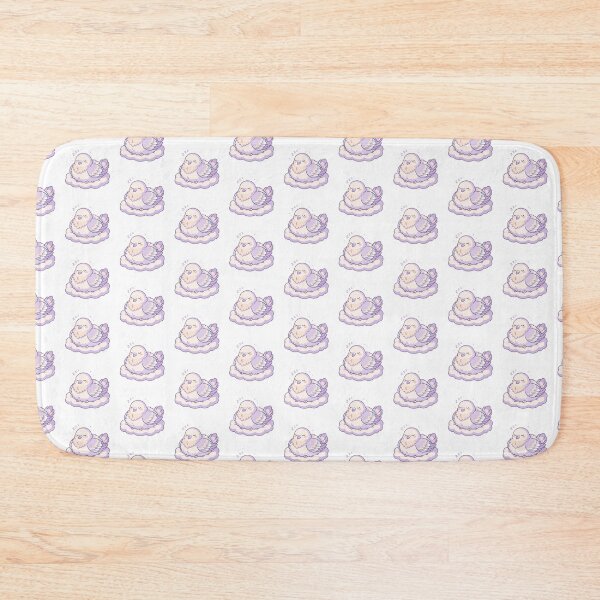 Item preview, Sleepy Kawaii Pigeon on Cloud | Cozy Dreamy Cute Bird Design designed and sold by HelgaCraftery.