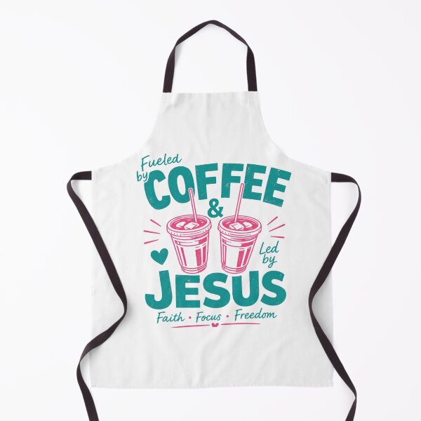 Item preview, Fueled by Coffee and Led by Jesus designed and sold by Vivian Mandehwe.
