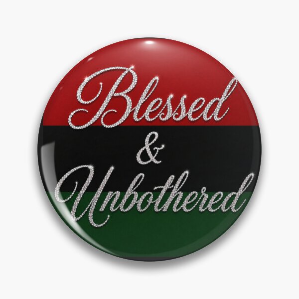 Item preview, Blessed & Unbothered  designed and sold by DesignsByPrnces.
