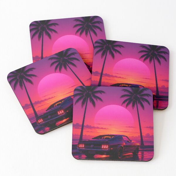 Item preview, Sunset Legend | Retro 80s Aesthetic Car Design designed and sold by IvoryClothingCo.