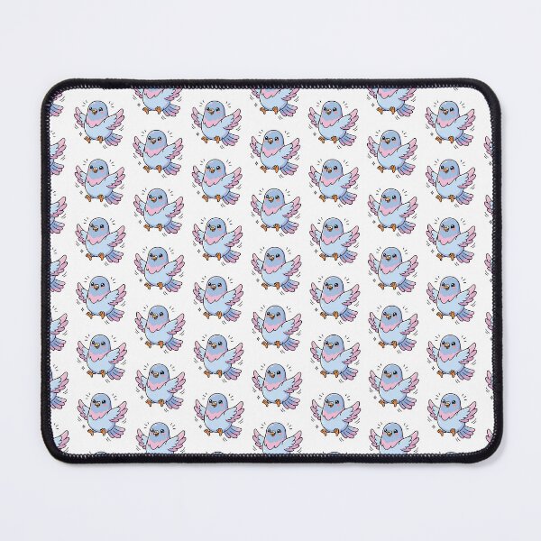Item preview, Happy Kawaii Pigeon | Cute Flapping Bird Pastel Design designed and sold by HelgaCraftery.