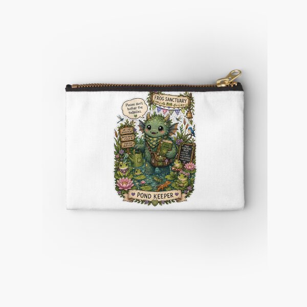 Item preview, Frog Pond Keeper designed and sold by Candlelit Catastrophes.