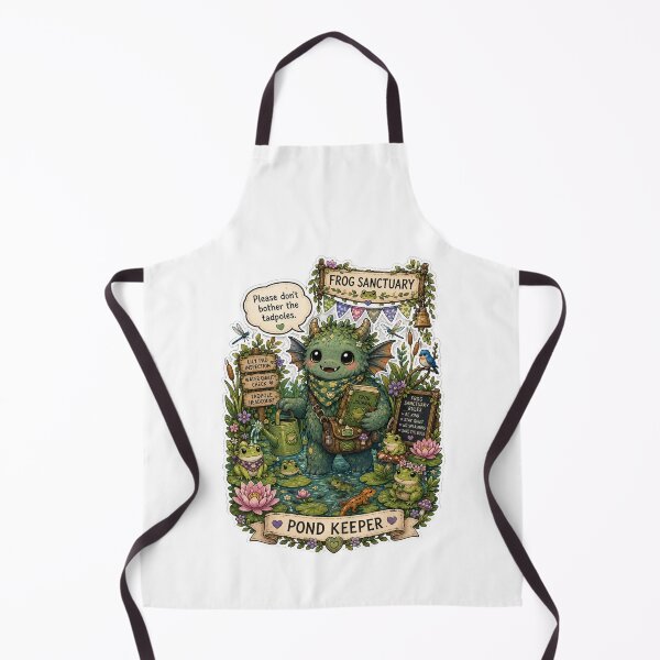 Item preview, Frog Pond Keeper designed and sold by Candlelit Catastrophes.