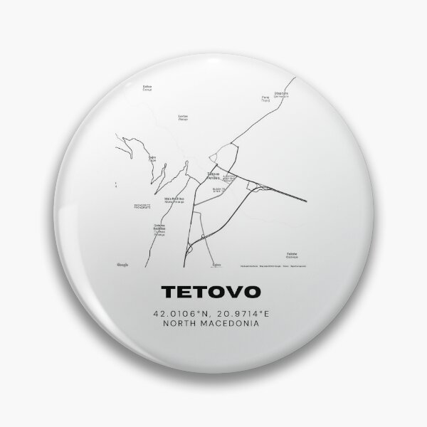 Item preview, Tetovo North Macedonia Minimalist City Map Print designed and sold by RM-Journey.
