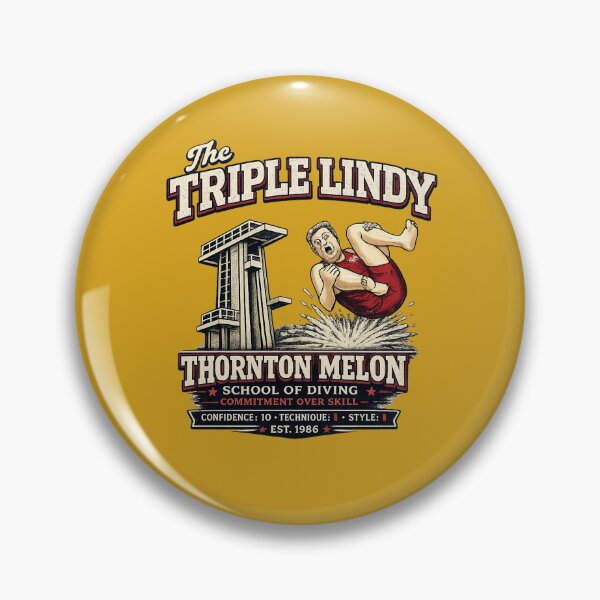 Item preview, The Triple Lindy | Thornton Melon School of Diving Vintage Comedy Shirt designed and sold by GhostDawgs.