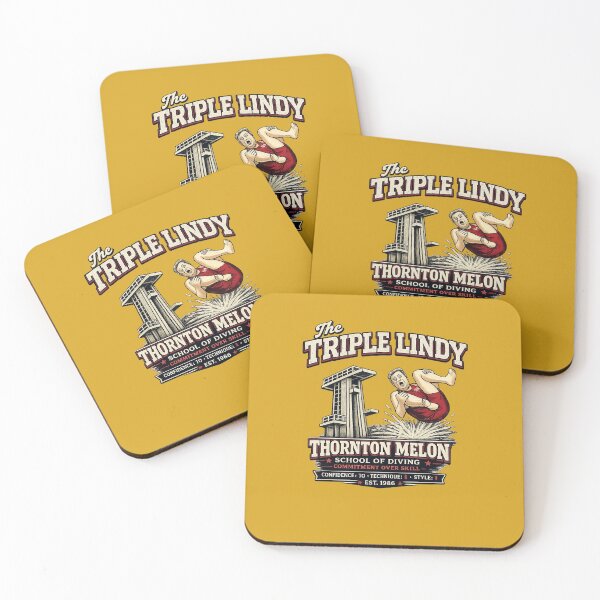 Item preview, The Triple Lindy | Thornton Melon School of Diving Vintage Comedy Shirt designed and sold by GhostDawgs.