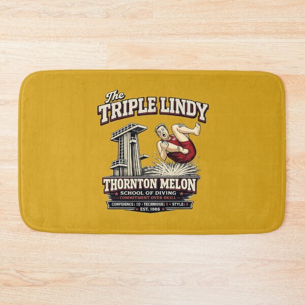 Item preview, The Triple Lindy | Thornton Melon School of Diving Vintage Comedy Shirt designed and sold by GhostDawgs.