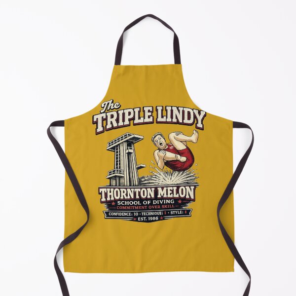 Item preview, The Triple Lindy | Thornton Melon School of Diving Vintage Comedy Shirt designed and sold by GhostDawgs.