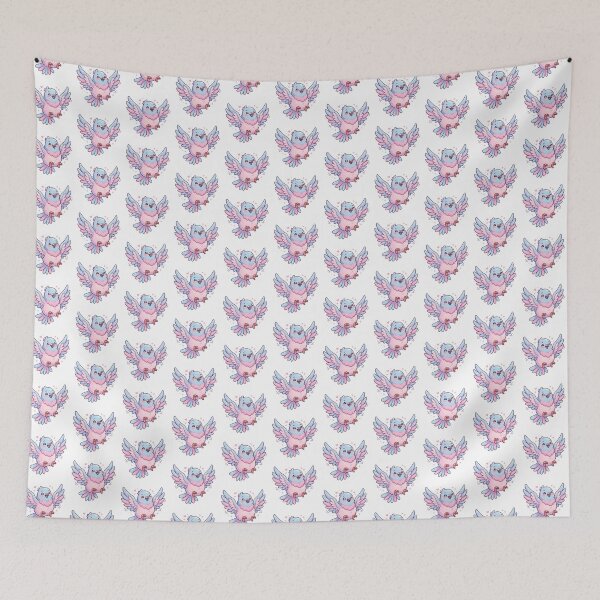 Item preview, Cute Kawaii Pigeon with Hearts | Pastel Fluffy Love Bird designed and sold by HelgaCraftery.