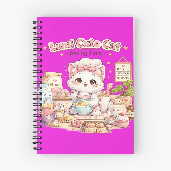 Item preview, Lumi Cute Cat – Baking Time designed and sold by Mochi Studio.