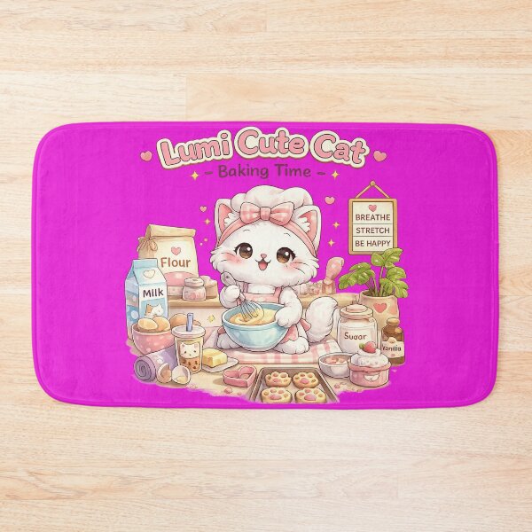 Item preview, Lumi Cute Cat – Baking Time designed and sold by Mochi Studio.