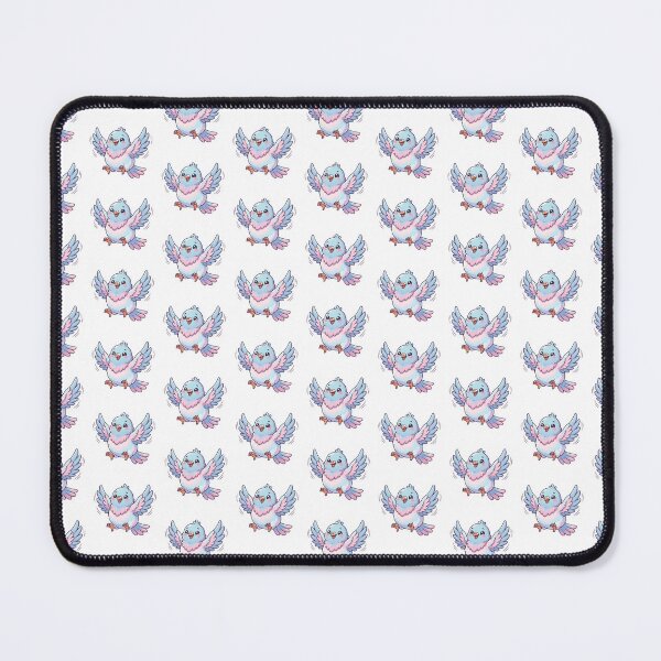 Item preview, Happy Kawaii Pigeon | Cute Fluffy Pastel Bird Design designed and sold by HelgaCraftery.
