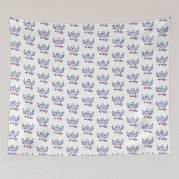 Item preview, Happy Kawaii Pigeon | Cute Fluffy Pastel Bird Design designed and sold by HelgaCraftery.