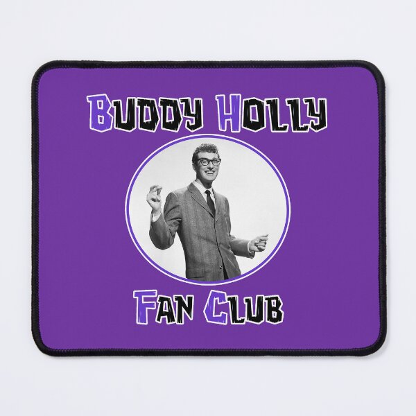 Item preview, Buddy Holly Fan Club Purple designed and sold by Normbot2000.